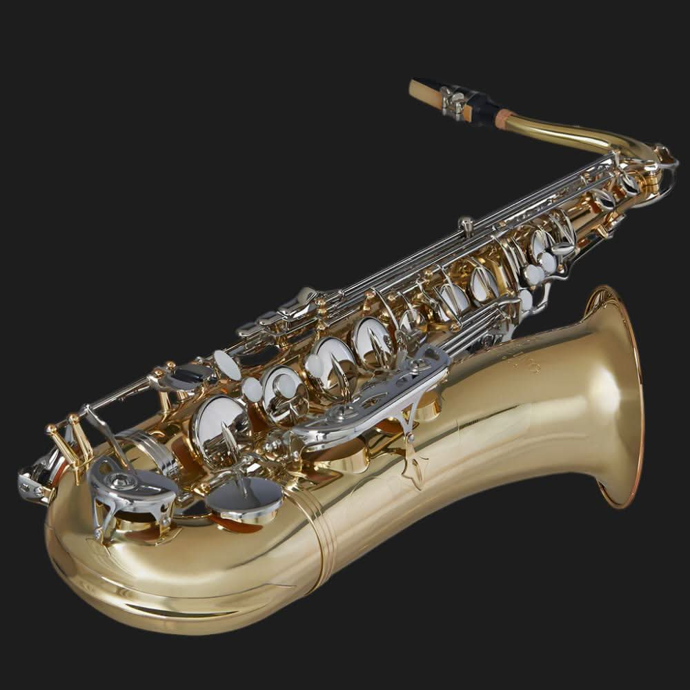 Blessing BTS-1287 Tenor Saxophone (Bb) in Clear Lacquer Finish - GIG Guitars