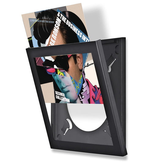 Show & Listen Black Record Display Frame