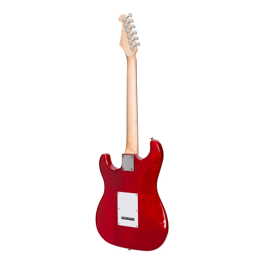 Casino ST-Style Electric Guitar and 15 Watt Amplifier Pack (Transparent Wine Red) - GIG Guitars