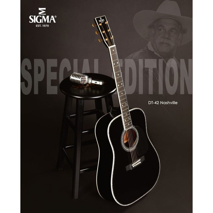 Sigma DT-42 Nashville Special – Premium Dreadnought Acoustic Guitar