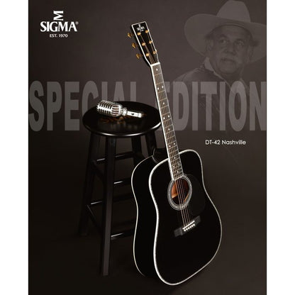 Sigma DT-42 Nashville Special – Premium Dreadnought Acoustic Guitar