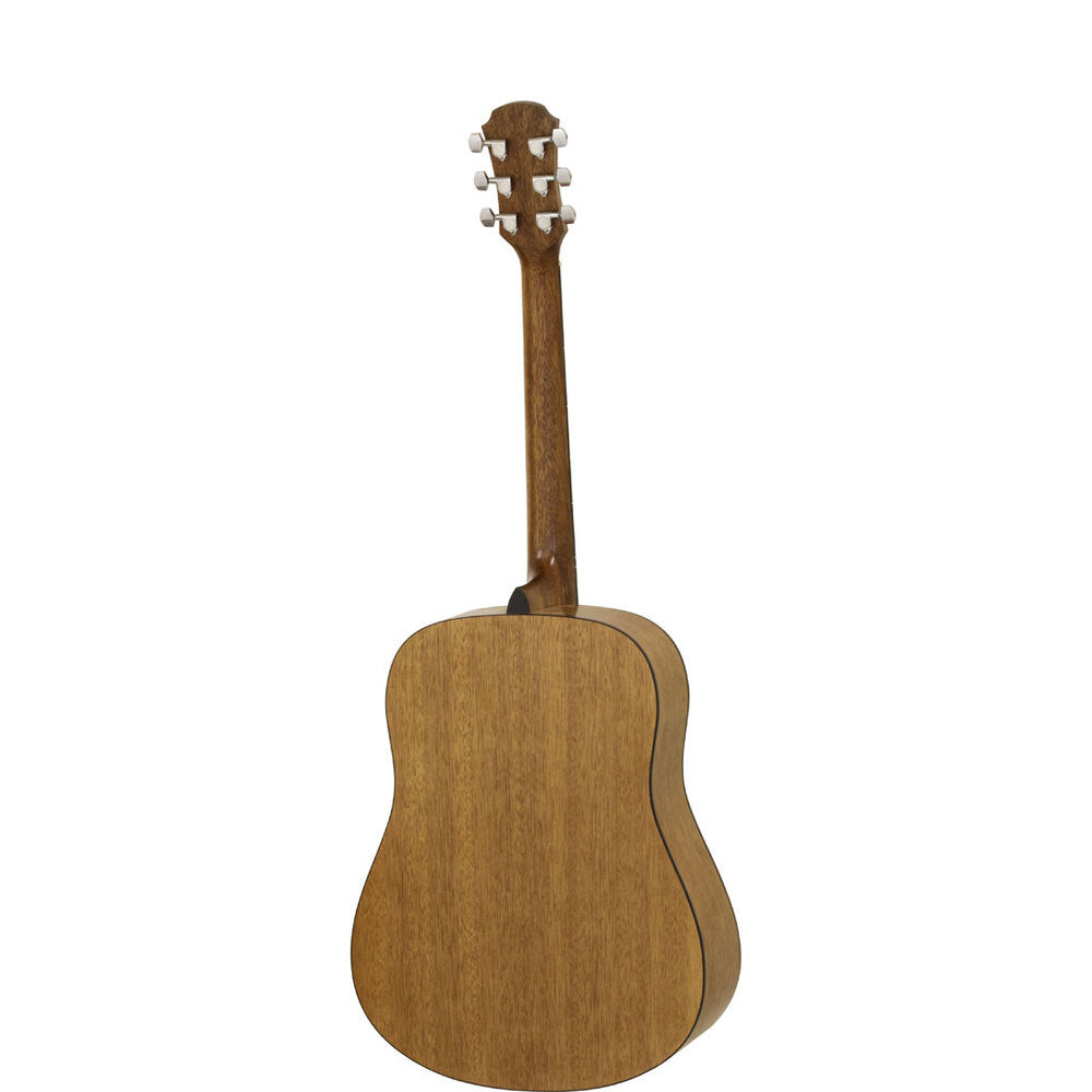 Aria Fiesta Series Traveller Acoustic Guitar in Natural Matte Finish