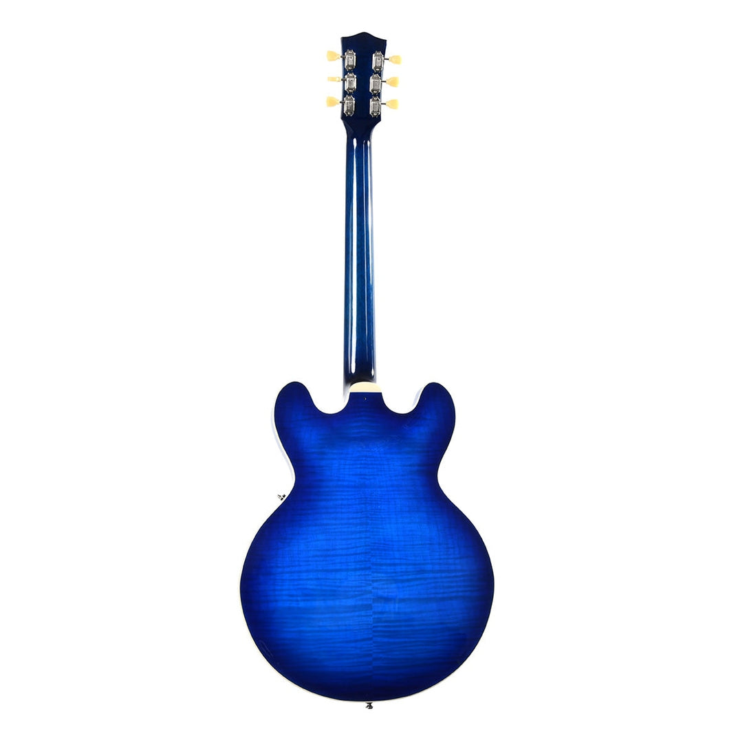 Sigma HBA‑102H‑TBB – Semi‑Hollow Electric Guitar in Transparent Blueburst