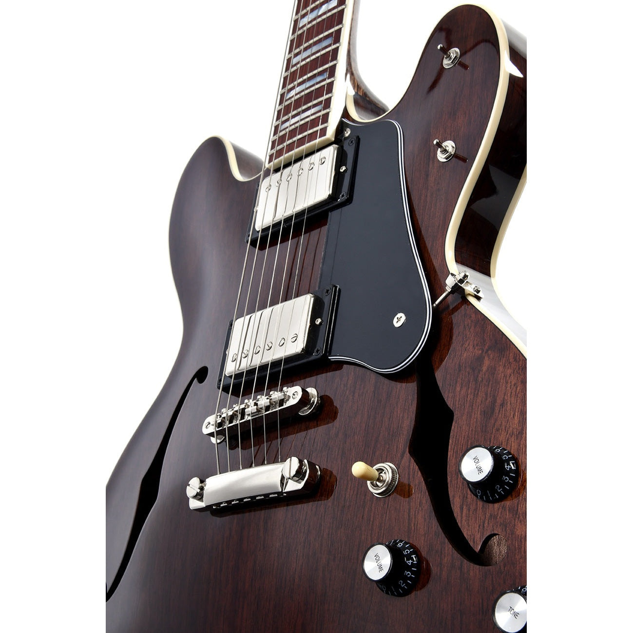 Sigma HBW‑102H‑DS – Semi‑Hollow Electric Guitar with Walnut Body