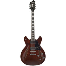 Hagstrom Guitars Semi-Hollow Guitars Electric Guitar, Jazz, Justin York, Trans Brown 1