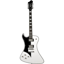 Hagstrom Left-Handed Fantomen Guitar in White Gloss Electric Guitars