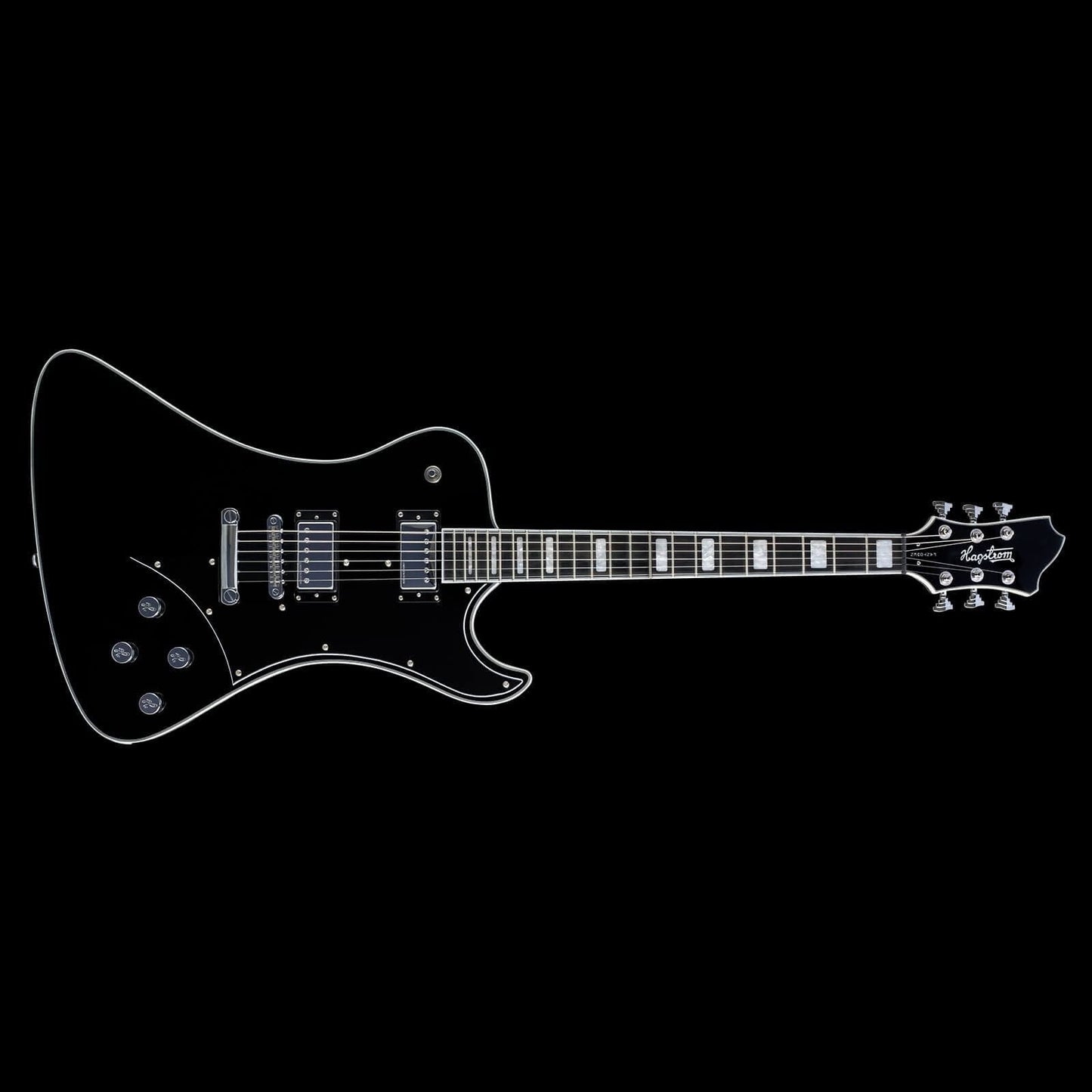 Hagstrom Fantomen Guitar in Black Gloss