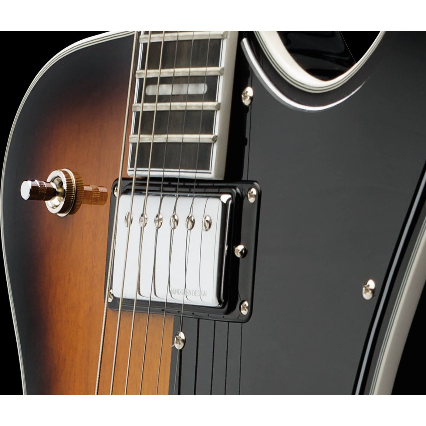 Hagstrom Fantomen Guitar in Tobacco Sunburst Gloss with Branded Hardcase