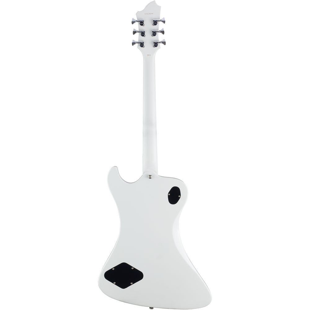 Hagstrom Fantomen Guitar in White Gloss with Branded Hardcase Hagstrom Guitars Fantomen, Featured Products, nada-hidden, White Gloss 2