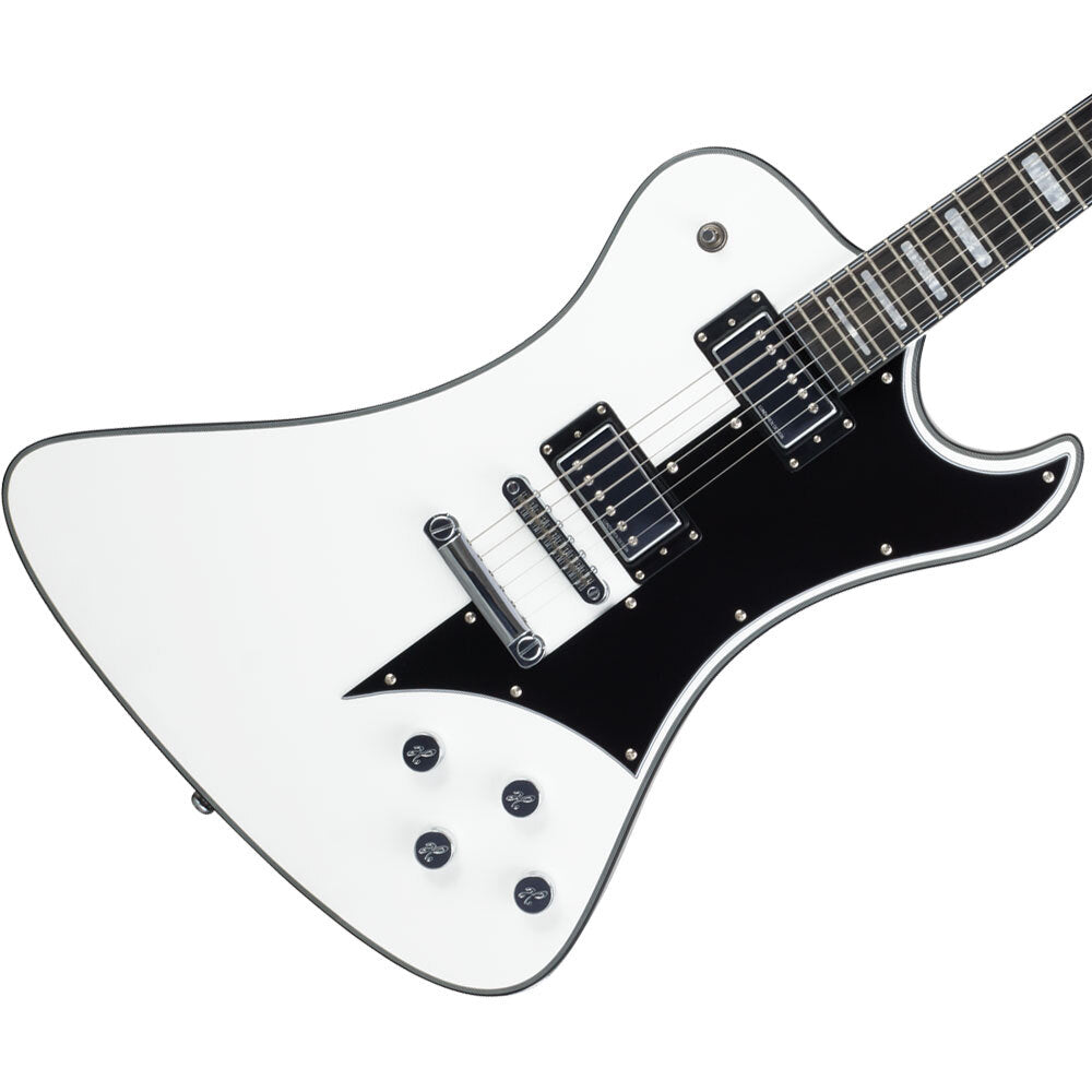Hagstrom Fantomen Guitar in White Gloss with Branded Hardcase Hagstrom Guitars Fantomen, Featured Products, nada-hidden, White Gloss 4