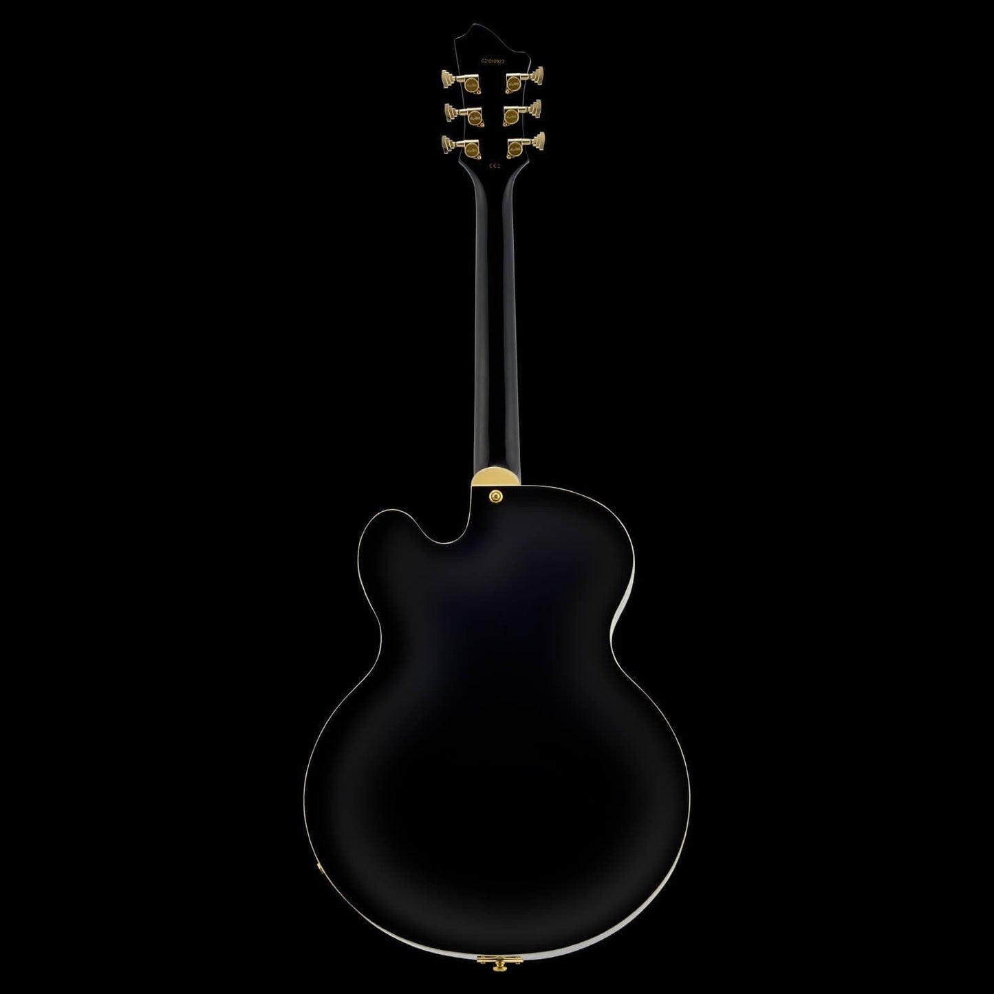 Hagstrom HJ500 Hollow Body Guitar in Black Gloss