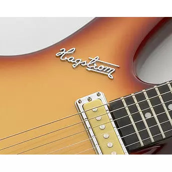 Hagstrom "Taylor York" Impala Retroscape Guitar in Copperburst