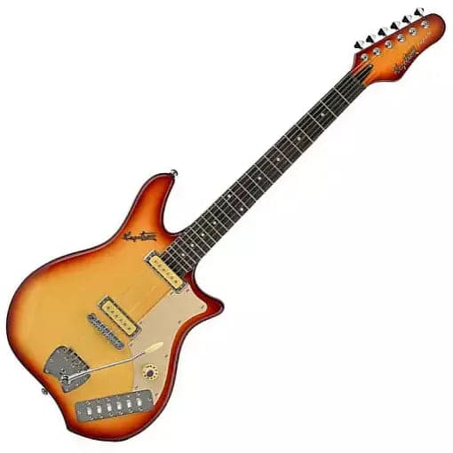 Hagstrom &quot;Taylor York&quot; Impala Retroscape Guitar in Copperburst