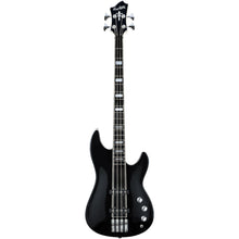 Hagstrom Super Swede Bass Guitar in Black Gloss Bass Guitars