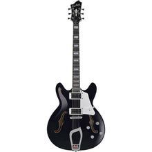 Hagstrom Super Viking Semi-Hollow Electric Guitar in Black Gloss Hagstrom Guitars Electric Guitar, Electric Guitar Case, Semi-Hollow 1