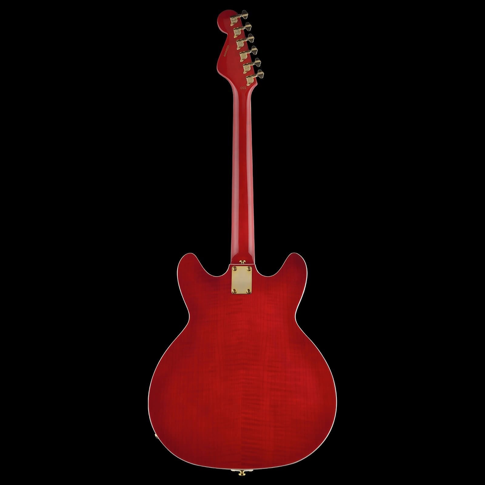 Hagstrom 67’ Viking II Semi-Hollow Guitar in Wild Cherry Transparent