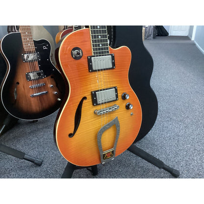 Hagstrom 2007 Limited Edition D2F Deluxe-F Mandarin Burst - GIG Guitars