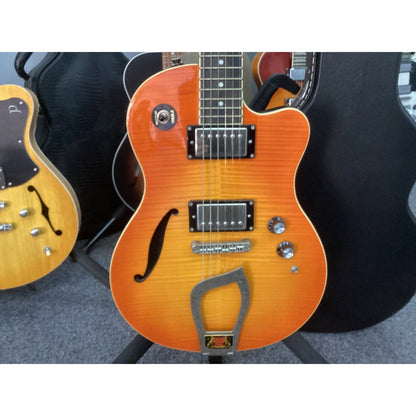 Hagstrom 2007 Limited Edition D2F Deluxe-F Mandarin Burst - GIG Guitars