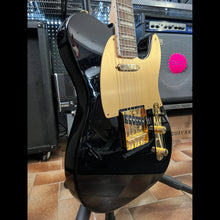 2022 Fender Squier 40th Anniversary Telecaster Gold Edition LRL Black - Used Fender Electric Guitars