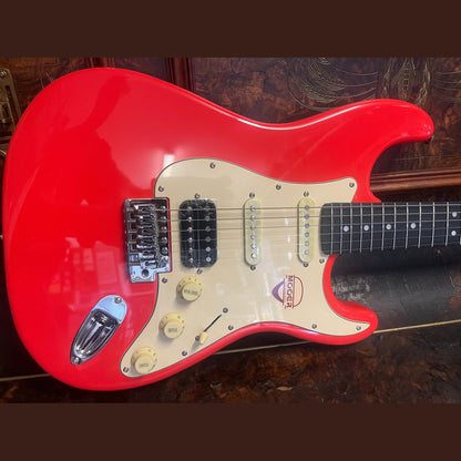 MOOER MSC10 ELITE ST-STYLE ELECTRIC GUITAR (FIESTA RED)