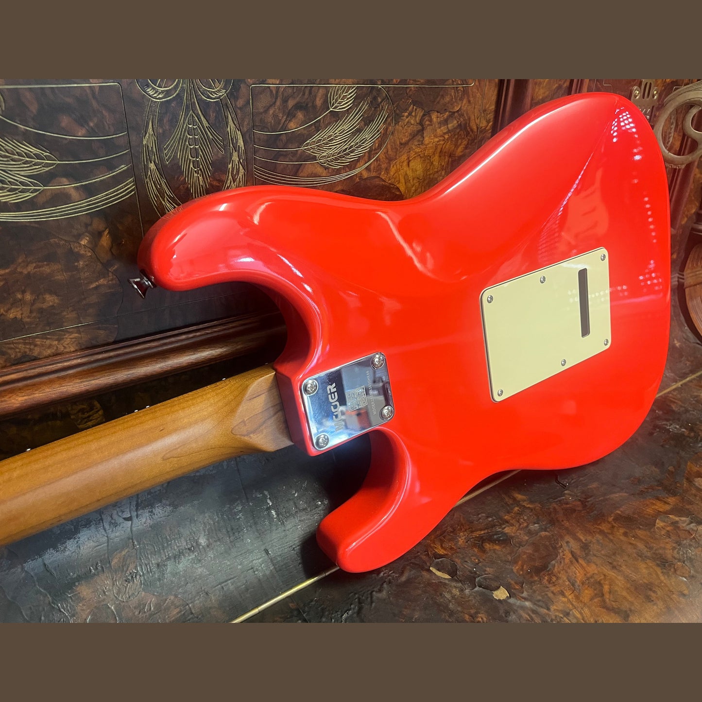 MOOER MSC10 ELITE ST-STYLE ELECTRIC GUITAR (FIESTA RED)