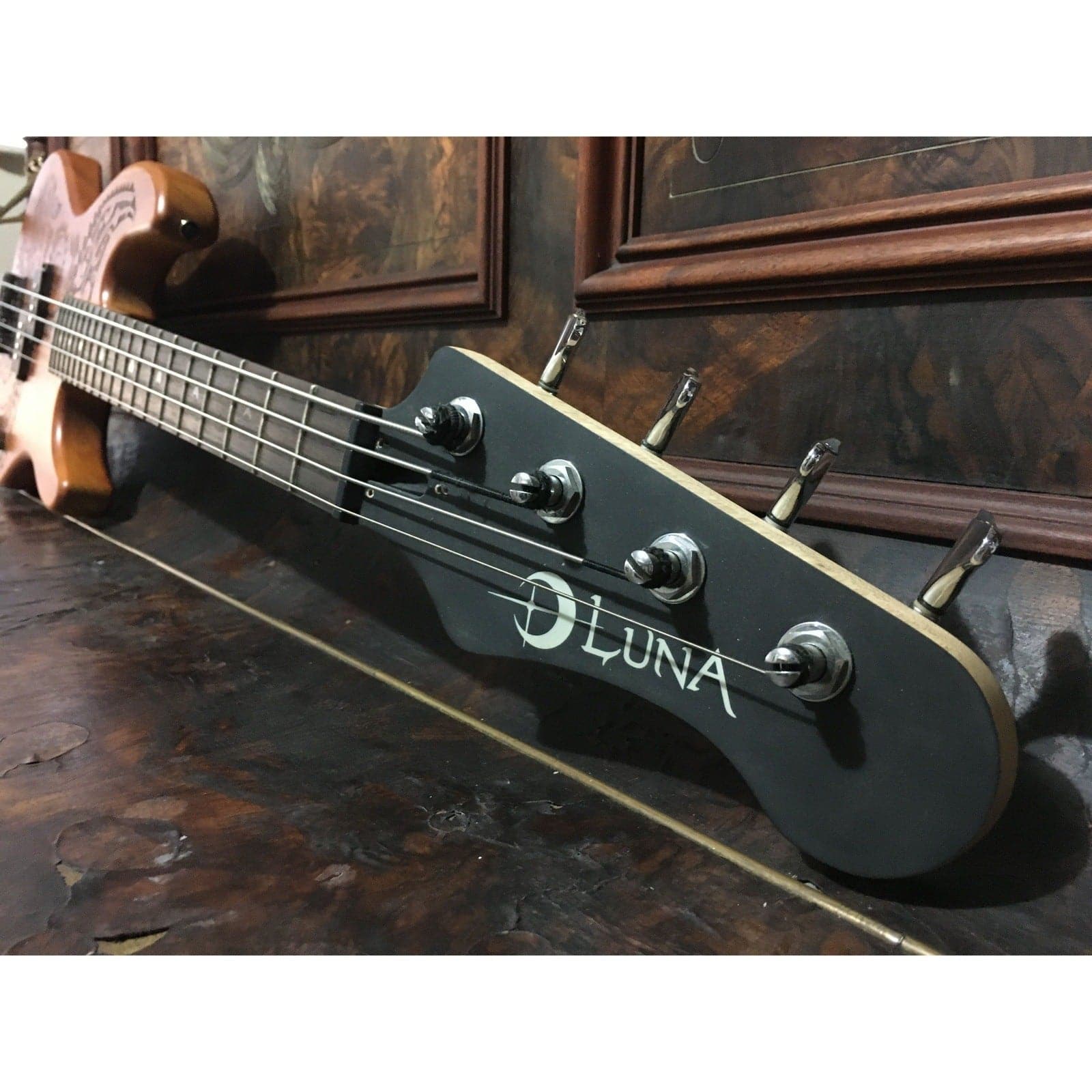 2014 Luna Tattoo Electric Bass - Long Scale