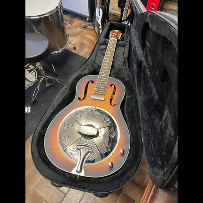 Bourbon Street BSR-1C12-W Resonator Guitar – Flamed Maple - Sunburst