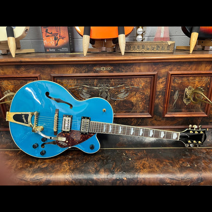 Gretsch G2410TG Streamliner Hollow Body with Bigsby - Ocean Turquoise USED