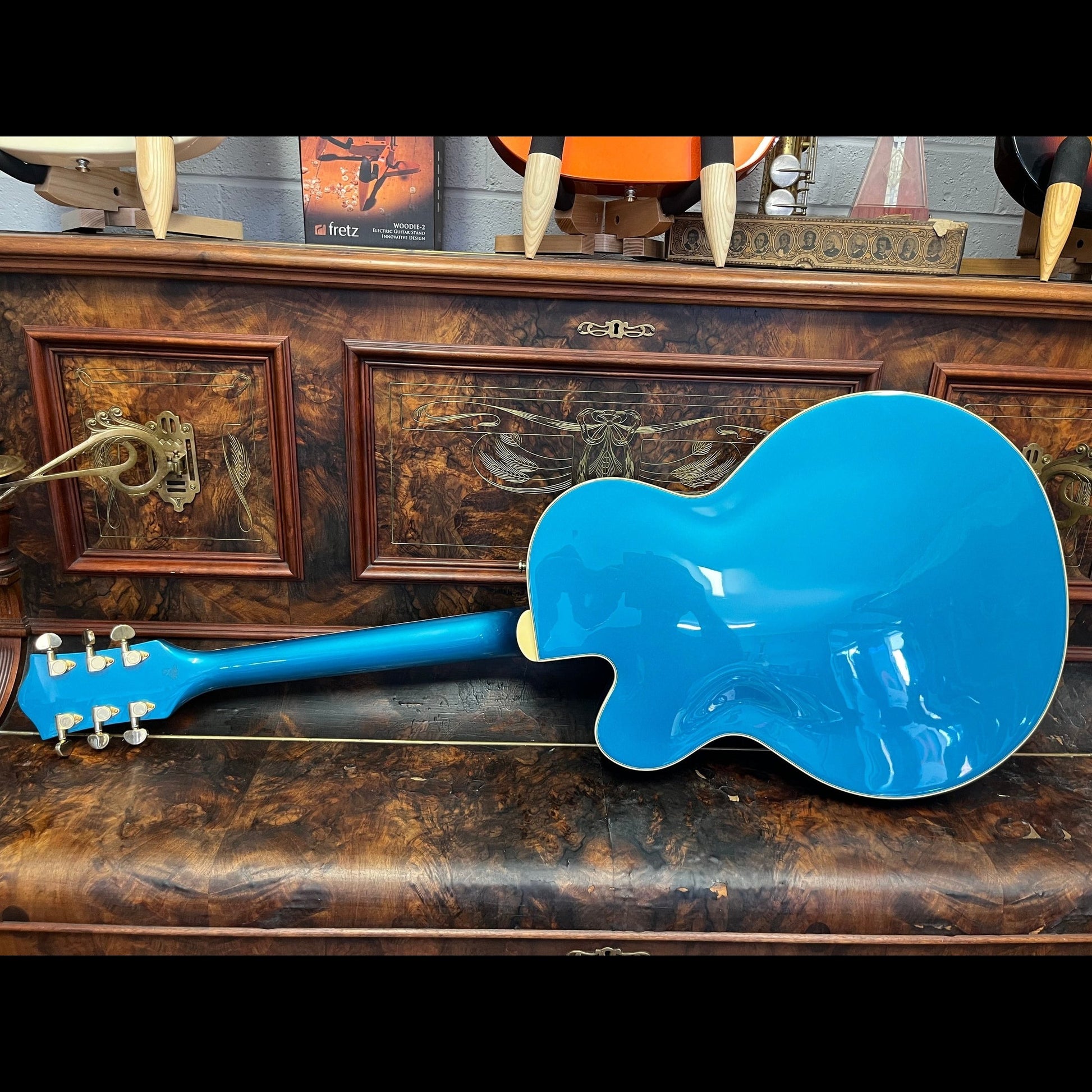 Gretsch G2410TG Streamliner Hollow Body with Bigsby - Ocean Turquoise USED