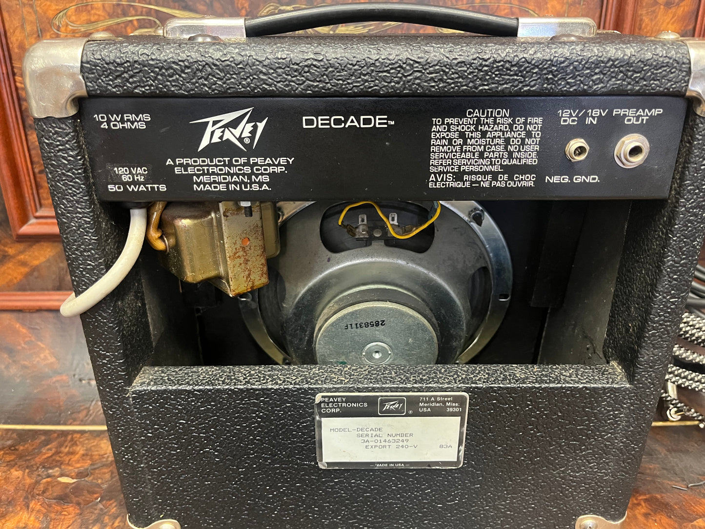 Peavey Decade 10W Combo Circa 1982