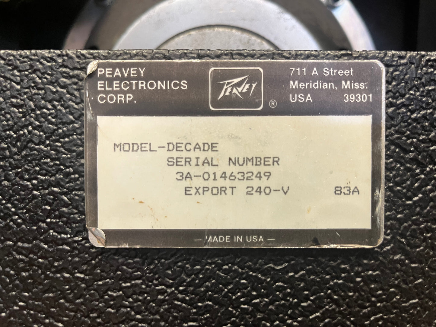 Peavey Decade 10W Combo Circa 1982