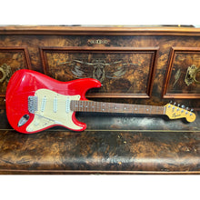 1996 Squier Affinity Strat – Torino Red Electric Guitars