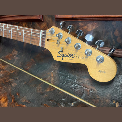 1996 Squier Affinity Strat – Torino Red