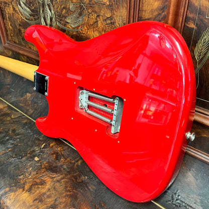1996 Squier Affinity Strat – Torino Red