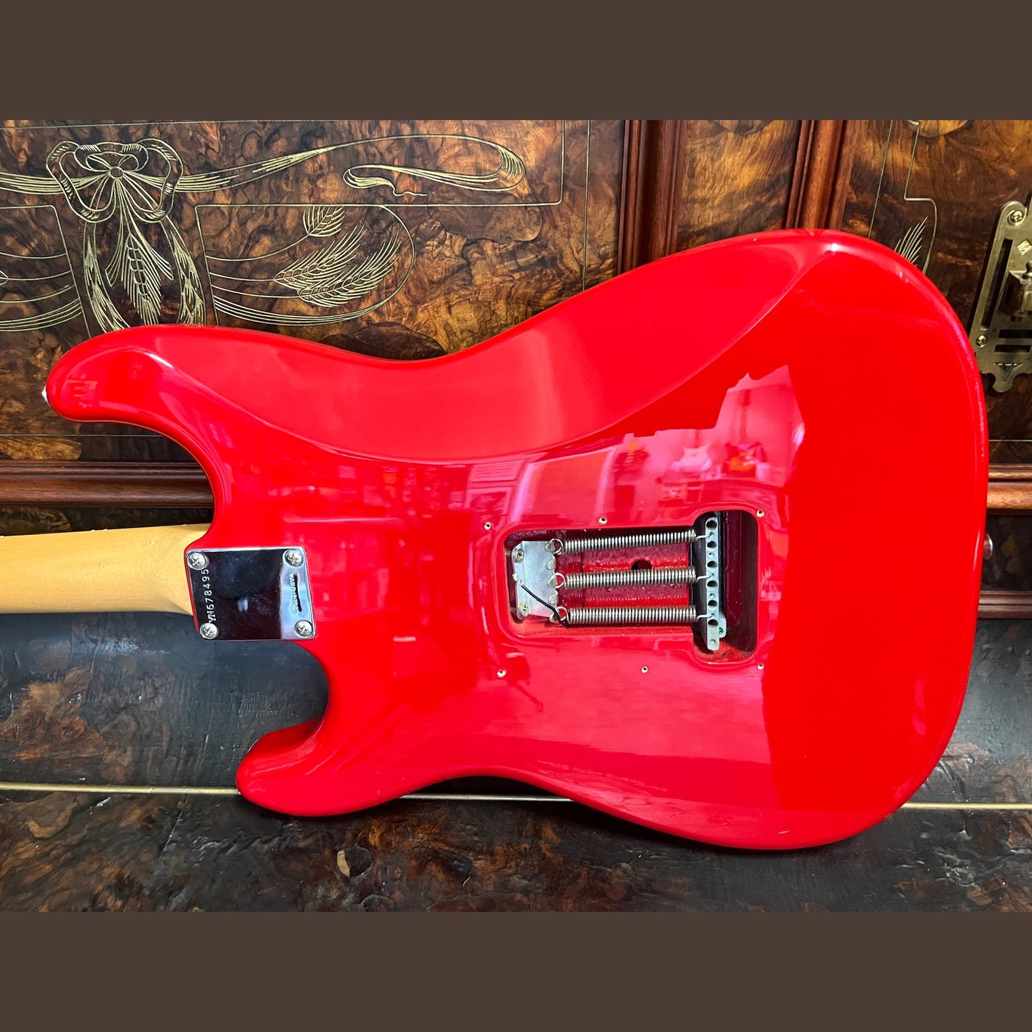 1996 Squier Affinity Strat – Torino Red