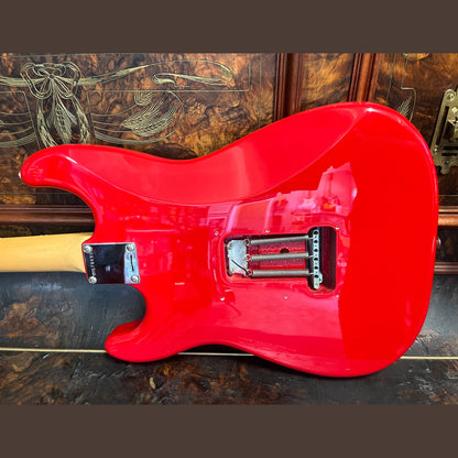 1996 Squier Affinity Strat – Torino Red