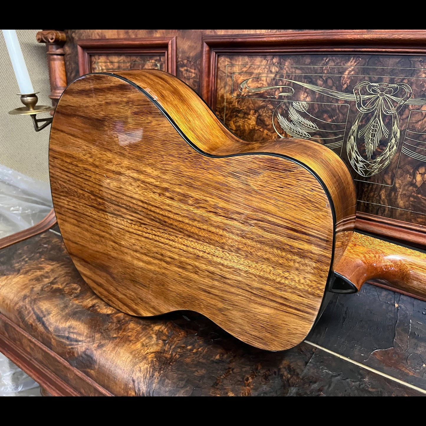 Martinez MAU‑51G‑JTK Acoustic‑Electric Short‑Scale Guitar – Gloss Finish | GIG Guitars