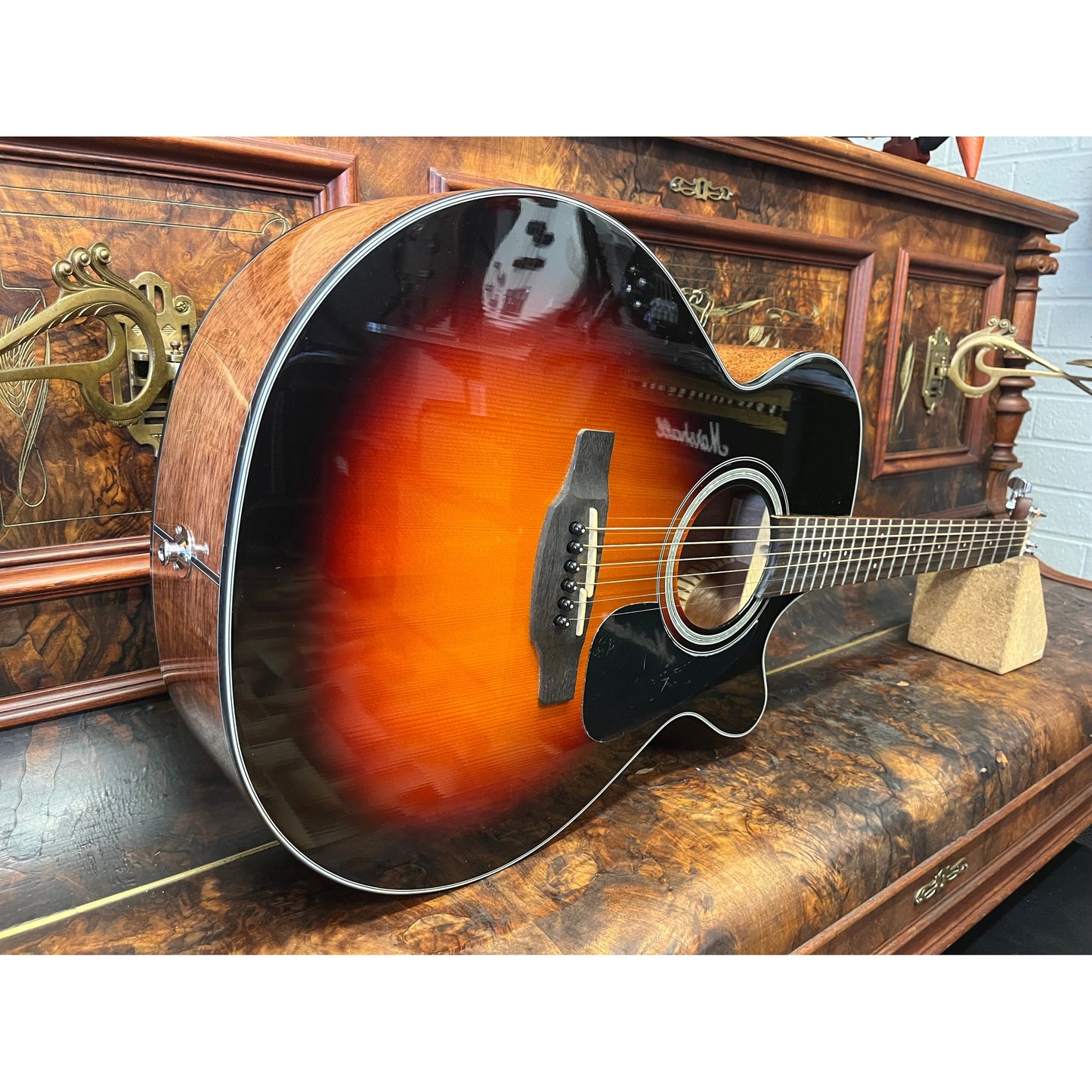 Takamine G30 Series FXC AC/EL Guitar with Cutaway in Brown Sunburst Gloss Finish + Bonus Bag Takamine Acoustic Electric Guitar, G Series, G30 Series 3