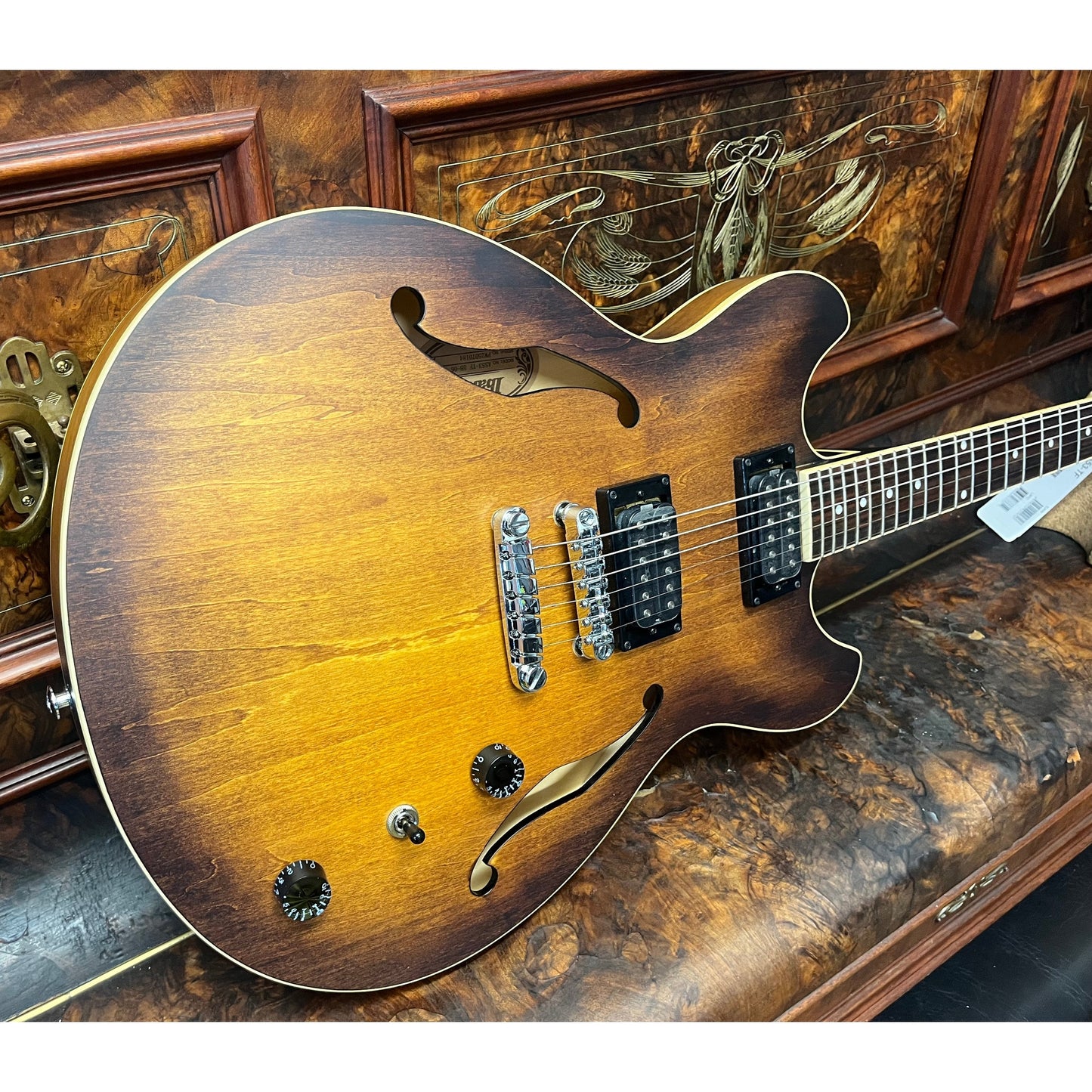 Ibanez Artcore AS53 Performance Bundle with Case, Strap & Bonus Snark Tuner Semi-Hollow Guitars