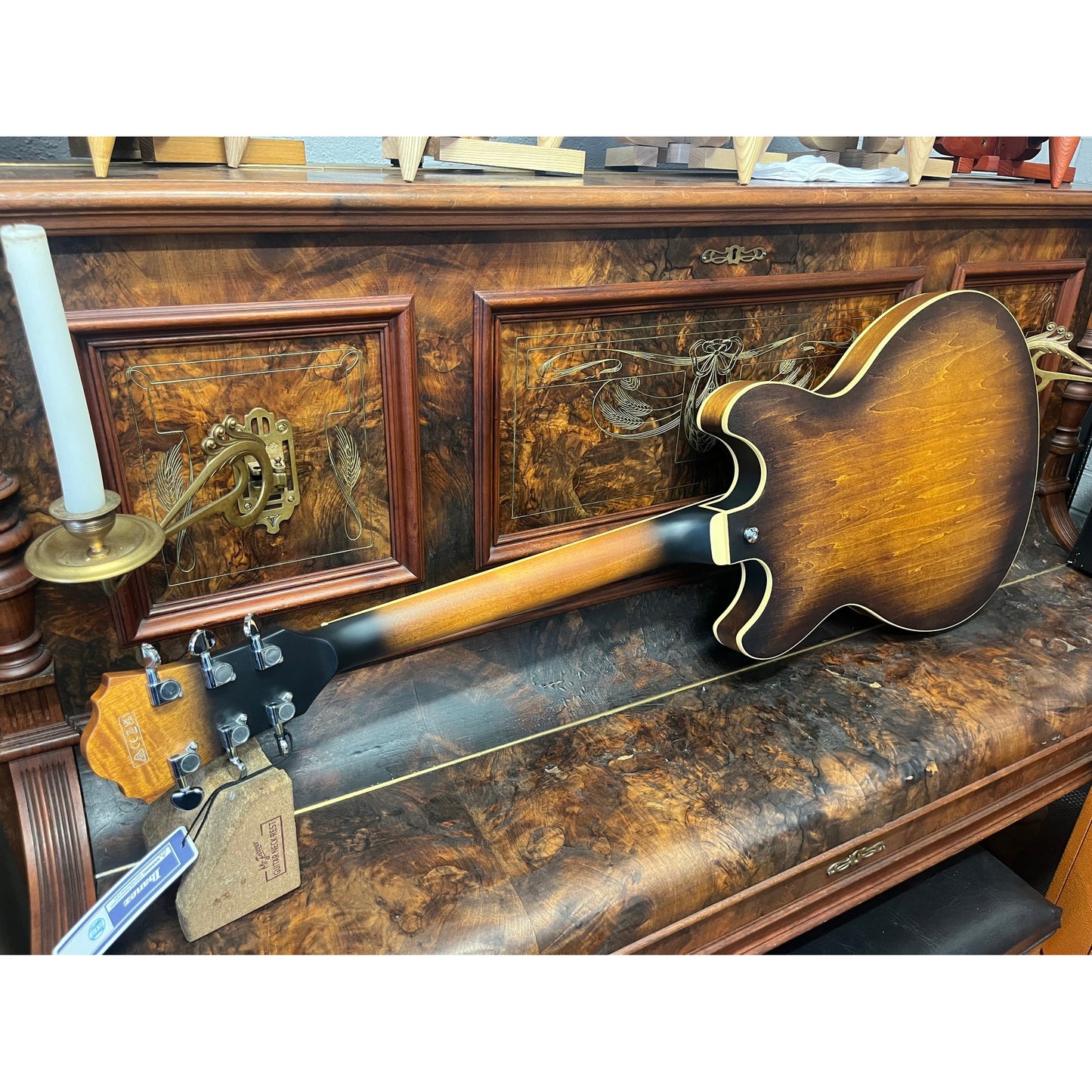 Ibanez Artcore AS53 Performance Bundle with Case, Strap & Bonus Snark Tuner Semi-Hollow Guitars