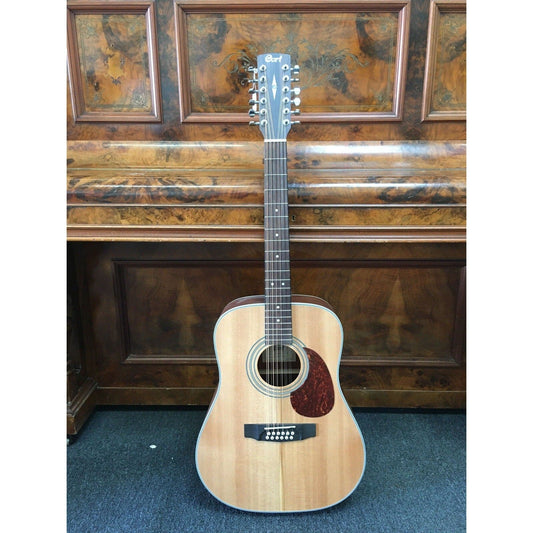 Cort Guitars Earth Series 70E-12 String A/E Guitar with Bonus Polyform Case