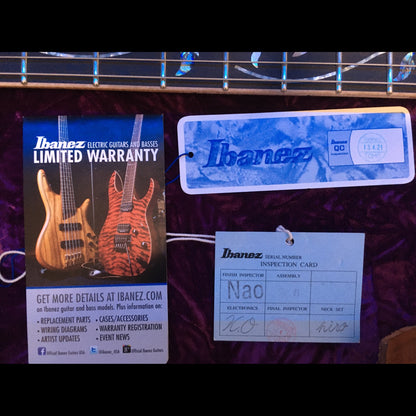 Ibanez JCRG20136 J-Custom Electric Guitar – Quilted Maple Top | GIG Guitars