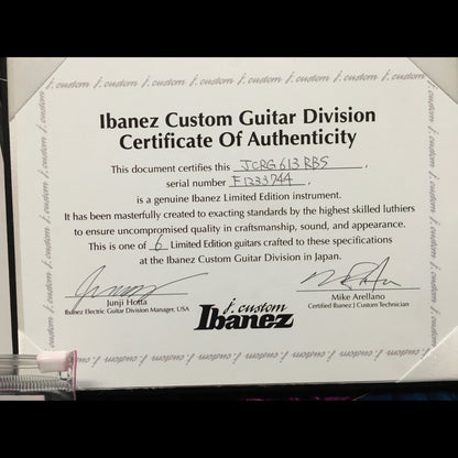 Ibanez JCRG20136 J-Custom Electric Guitar – Quilted Maple Top | GIG Guitars