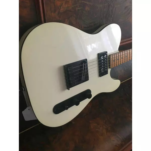 Fender Squier Contemporary Telecaster RH Electric Guitar Roasted Maple Pearl White