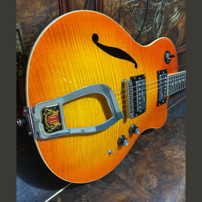Hagstrom 2007  Limited Edition D2F Deluxe-F Mandarin Burst