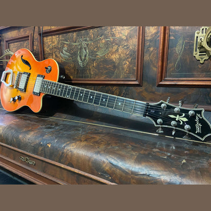 Hagstrom 2007  Limited Edition D2F Deluxe-F Mandarin Burst