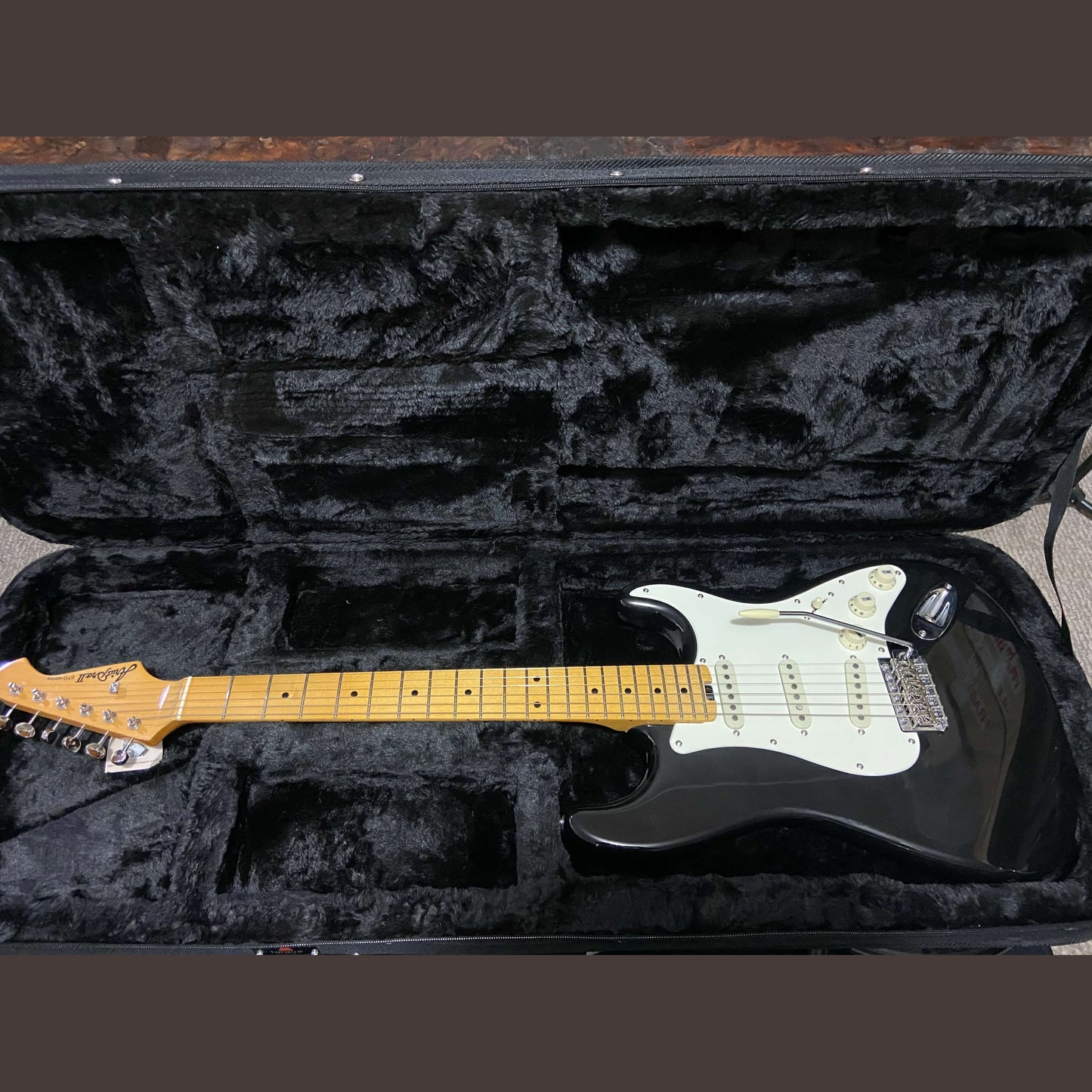 Aria STG-57 Modern Classics Series Electric Guitar in Black
