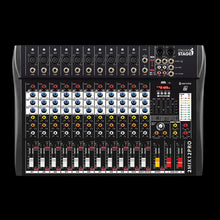 Italian Stage 12-Channel Stereo Audio Mixer with DSP MultiFX