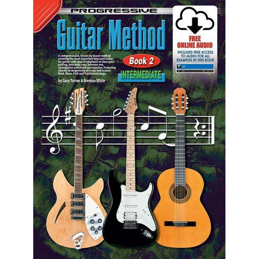 Progressive Guitar Method 2 Book/Online Video & Audio