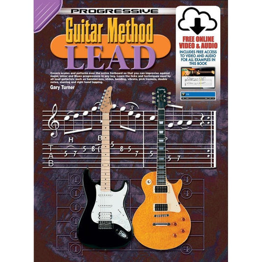 Progressive Guitar Method Lead Book/Online Video & Audio
